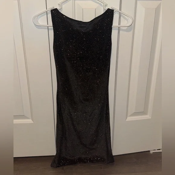 Pretty Little Thing Diamente Mini Dress - Picture 3 of 3